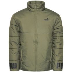 Kurtka Puma Essentials Padded, Mężczyźni. Zielone kurtki Puma, na jesień, m, bez wzorów, bez kaptura. Za 390.00 zł.
