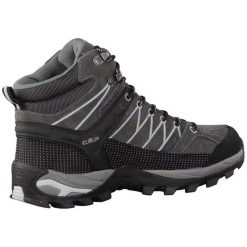 Buty górskie Campagnolo Rigel Mid Trek. Czarne buty turystyczne Campagnolo, bez wzorów, bez zapięcia. W wyprzedaży za 349.99 zł.