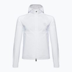 Bluza tenisowa męska HYDROGEN Tech FZ Skull. Białe bluzy HYDROGEN, l, bez wzorów, bez kaptura. Za 449.99 zł.