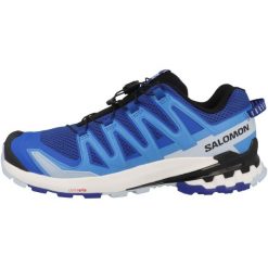Buty do biegania męskie Salomon Xa Pro 3d V9. Niebieskie buty do biegania Salomon, bez wzorów, z gumy, bez zapięcia, do biegania. Za 661.00 zł.