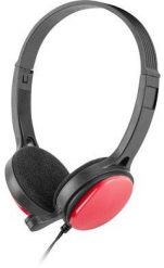 UGO USL-1222. Czerwone słuchawki nauszne Ugo. Za 19.90 zł.