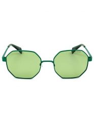 Polaroid Męskie okulary przeciwsłoneczne w kolorze zielonym rozmiar: 53. Zielone okulary przeciwsłoneczne Polaroid. Za 56.99 zł.