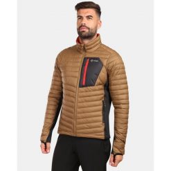 Męska ocieplana kurtka Kilpi ACTIS-M. Brązowe kurtki Kilpi, m, bez wzorów, bez kaptura. Za 360.09 zł.