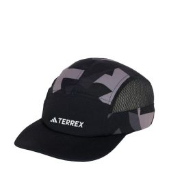 Czapka Terrex Climacool 5-Panel Graphic. Białe czapki z daszkiem Adidas, bez wzorów, z elastanu. Za 129.00 zł.