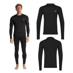 Longsleeve termoaktywny OneTeam GOAL DRY PLUS. Czarne bielizna termoaktywna ONETEAM, m, bez wzorów, bez ramiączek, narciarskie. Za 49.99 zł.