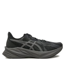 Buty do biegania Asics. Czarne buty do biegania ASICS, bez wzorów, bez zapięcia, do biegania. Za 589.99 zł.