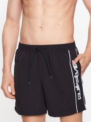 Quiksilver Szorty kąpielowe Vert EQYJV03987 Czarny Regular Fit. Czarne kąpielówki Quiksilver, m, bez wzorów, z syntetyku. Za 99.99 zł.