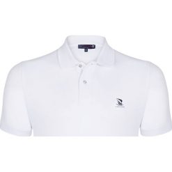 Koszulka polo w kolorze białym. Koszulki polo marki Giorgio Di Mare, z nadrukiem, polo, z krótkim rękawem. W wyprzedaży za 130.95 zł.