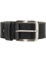 HIDE & STITCHES Skórzany pasek "Frisco" w kolorze jasnobrązowym rozmiar: 105. Brązowe paski HIDE & STITCHES, bez wzorów, z materiału. Za 74.28 zł.