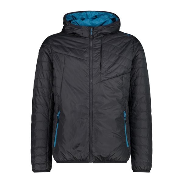 Kurtka z kapturem CMP. Szare kurtki CMP, bez wzorów, z puchu, z kapturem. Za 548.50 zł.