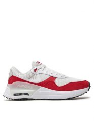 Nike Sneakersy Air Max Systm DM9537 104 Biały. Białe buty sportowe casual Nike, bez wzorów, z materiału, bez zapięcia. Za 429.99 zł.