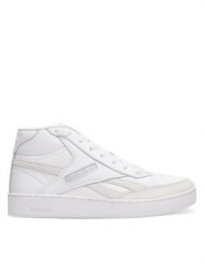 Reebok Sneakersy Club C Form Hi FZ6030-M Biały. Białe buty sportowe casual Reebok, bez wzorów, ze skóry, bez zapięcia. Za 279.99 zł.