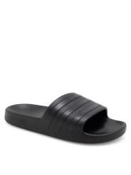 Adidas Klapki ADILETTE AQUA F35550 Czarny. Czarne klapki Adidas, z tworzywa sztucznego. Za 109.99 zł.