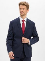 HUGO kurtka modułowa -Arti Mężczyźni Super Slim Fit niebieski, 46. Niebieskie kurtki Hugo, m, bez wzorów, z wełny, bez kaptura. Za 1,449.95 zł.