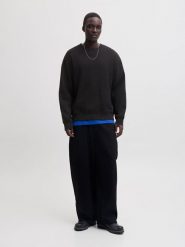 Jack & Jones Bluza w kolorze czarnym rozmiar: XL. Czarne bluzy Jack & Jones, xl, bez wzorów, bez kaptura. Za 144.95 zł.