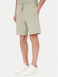 HUGO Szorty materiałowe Dayono 50530696 Zielony jasny Relaxed Fit. Zielone szorty Hugo, l, bez wzorów, z bawełny. Za 349.99 zł.