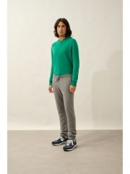 AUTHENTIC CASHMERE Kaszmirowe spodnie "Bichet" w kolorze szarym rozmiar: M. Szare spodnie materiałowe AUTHENTIC CASHMERE, na co dzień, m, bez wzorów, z kaszmiru. Za 457.95 zł.