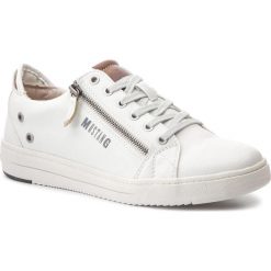 Sneakersy MUSTANG - 44A034 Weiss. Buty sportowe casual marki Mustang. Za 199.00 zł.