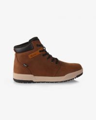 Męskie zimowe buty rekreacyjne Kilpi LOMAR HIGH WP-M. Brązowe buty turystyczne Kilpi, na zimę, bez wzorów, z gumy, bez zapięcia, trekkingowe. Za 706.07 zł.