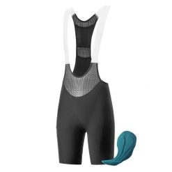 Spodenki rowerowe z wkładką odblaskowe. Czarne spodenki rowerowe ROCKBROS, l, bez wzorów, z elastanu, na fitness i siłownię. Za 399.99 zł.