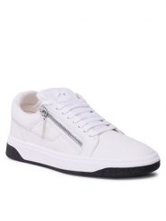 Giuseppe Zanotti Sneakersy RM30035 Biały. Białe buty sportowe casual Giuseppe Zanotti, bez wzorów, ze skóry, bez zapięcia. Za 1,879.00 zł.