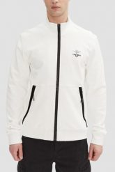 AERONAUTICA MILITARE Biała bawełniana męska bluza, Rozmiar M. Białe bluzy Aeronautica Militare, l, bez wzorów, z bawełny, bez kaptura. W wyprzedaży za 659.99 zł.