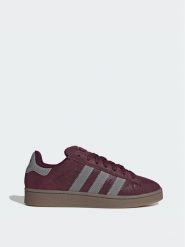 Adidas Sneakersy Campus 00s KJ2323 Bordowy. Czerwone buty sportowe casual Adidas, bez wzorów, ze skóry, bez zapięcia. Za 528.99 zł.