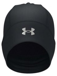 Under Armour Czapka "Storm Launch" w kolorze czarnym rozmiar: onesize. Czarne czapki zimowe Under Armour, bez wzorów, ze skóry. Za 83.45 zł.