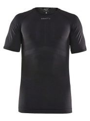 Craft Koszulka sportowa "Active Intensity" w kolorze czarnym rozmiar: L. Czarne t-shirty sportowe Craft, bez wzorów, bez ramiączek, outdoorowe. Za 100.99 zł.