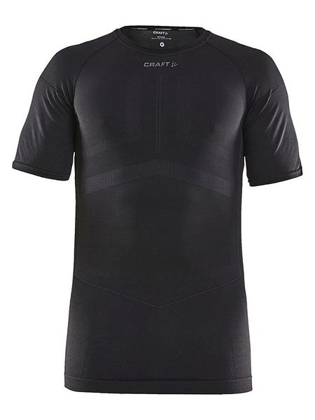 Craft Koszulka sportowa "Active Intensity" w kolorze czarnym rozmiar: L. Czarne t-shirty sportowe Craft, bez wzorów, bez ramiączek, outdoorowe. Za 100.99 zł.