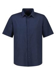 Lerros Koszula w kolorze granatowym rozmiar: XXL. Niebieskie koszule Lerros, xxl, bez wzorów, bez kołnierzyka, bez ramiączek. Za 96.60 zł.