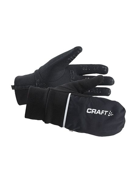 Craft Rękawiczki funkcyjne "Adv Hybrid Weather" w kolorze czarnym rozmiar: XXL. Czarne rękawiczki Craft, bez wzorów, z materiału. Za 134.84 zł.