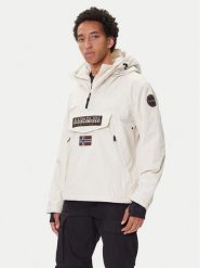 Napapijri Kurtka anorak Rainforest Next NP0A4IB9 Beżowy Regular Fit. Brązowe kurtki Napapijri, m, bez wzorów, z syntetyku, bez kaptura. Za 839.99 zł.