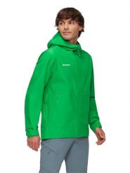 Mammut Kurtka funkcyjna "Alto Light HS" w kolorze zielonym rozmiar: M. Zielone kurtki outdoor i hardshell Mammut, m, bez wzorów, z syntetyku, bez kaptura. Za 539.95 zł.