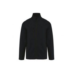 Ekologiczna 3-warstwowa kurtka Kariban Softshell. Czarne kurtki KARIBAN, m, bez wzorów, z materiału, bez kaptura. Za 189.00 zł.