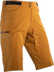 Spodenki rowerowe (+spodenki kolarskie z pampersem w zestawie) LEATT Shorts MTB. Brązowe spodenki rowerowe LEATT, s, bez wzorów, z tkaniny, rowerowe. Za 359.20 zł.