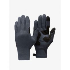 Rękawiczki wełniane Black Diamond Heavyweight Wool Liners. Szare rękawiczki Black Diamond, bez wzorów, z wełny. Za 159.99 zł.