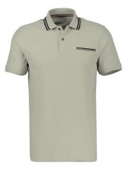 Lerros Koszulka polo w kolorze szarym rozmiar: XL. Szare koszulki polo Lerros, xl, bez wzorów, z bawełny, bez kołnierzyka, bez ramiączek. Za 86.99 zł.