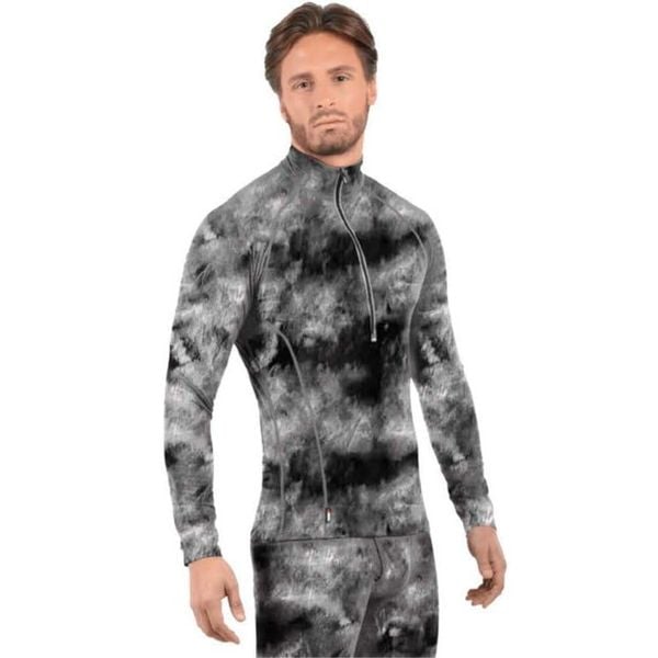 Surfanic Męska Bluza Termoaktywna Carbon Dri Koszulka z Zamkiem SWE1607-241. Białe bielizna termoaktywna SURFANIC, l, bez wzorów, bez ramiączek. W wyprzedaży za 129.99 zł.