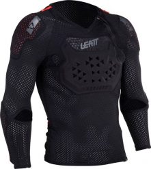 Ochraniacz ciała LEATT Body Protector ReaFlex Stealth. Czarne odzież kompresyjna LEATT, l, bez wzorów, z materiału. Za 1,470.50 zł.