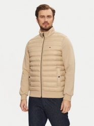 Tommy Hilfiger Kurtka przejściowa MW0MW37461 Beżowy Regular Fit. Brązowe kurtki Tommy Hilfiger, m, bez wzorów, z syntetyku, bez kaptura. Za 699.99 zł.