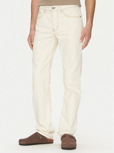 AMI Paris Jeansy HTR001.DE0039 Écru Classic Fit. Białe jeansy AMI PARIS, m. Za 999.99 zł.
