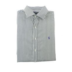 Second life - Koszule klasyczne męskie Custom Fit - Jak nowy. Białe sztyblety RALPH LAUREN, bez wzorów, z materiału, bez obcasa, bez zapięcia. Za 207.36 zł.