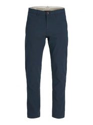 Jack & Jones Spodnie chino w kolorze granatowym rozmiar: W31/L34. Niebieskie eleganckie spodnie Jack & Jones, l. Za 97.28 zł.