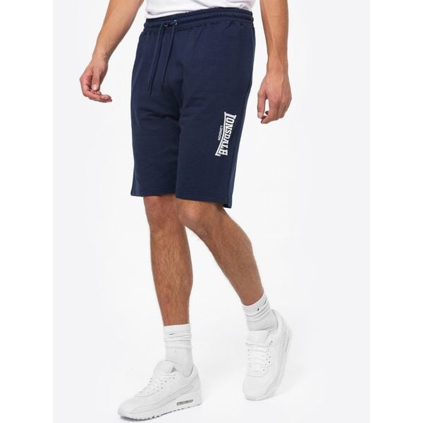 Krótka Lonsdale Fringford. Niebieskie szorty Lonsdale, bez wzorów, z bawełny, sportowe. Za 154.50 zł.