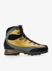 Buty trekkingowe męskie La Sportiva Trango Trk Leather GTX. Żółte buty turystyczne La Sportiva, bez wzorów, z gore-texu, przed kolano, bez zapięcia, trekkingowe, gore-tex. Za 923.99 zł.