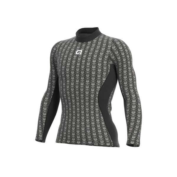 Koszulka termoaktywna męska Alé Cycling Cubes. Czarne bielizna termoaktywna ALÉ CYCLING, m, bez wzorów, bez ramiączek, rowerowe. W wyprzedaży za 231.99 zł.