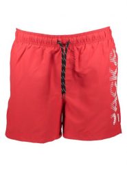 Jack & Jones Szorty kąpielowe "Haruba" w kolorze czerwonym rozmiar: S. Czerwone kąpielówki Jack & Jones, s, bez wzorów, z materiału. Za 61.17 zł.