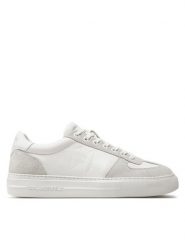 KARL LAGERFELD Sneakersy KL51424 Biały. Białe buty sportowe casual KARL LAGERFELD, bez wzorów, ze skóry, bez zapięcia. Za 859.99 zł.