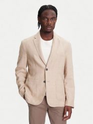 United Colors Of Benetton Marynarka 23B3UW014 Beżowy Regular Fit. Brązowe garnitury United Colors Of Benetton, m, bez wzorów, z bawełny. Za 679.99 zł.
